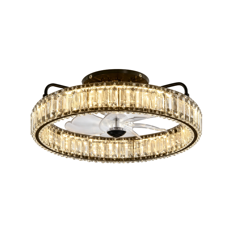 Treoir Solas Fan Dimmable LED: Dimming & Rialú Datha