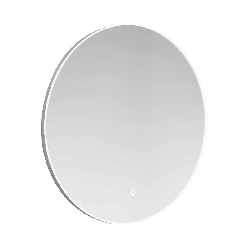 Scáthán Seomra Folctha Backlit Dimmable faoi stiúir