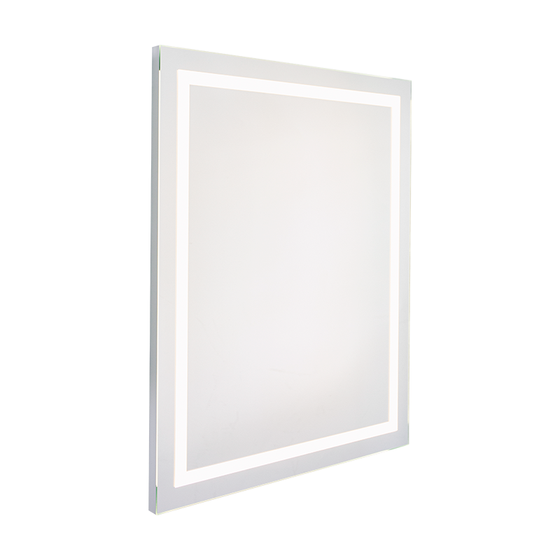 Scáthán Seomra Folctha Backlit Dimmable faoi stiúir