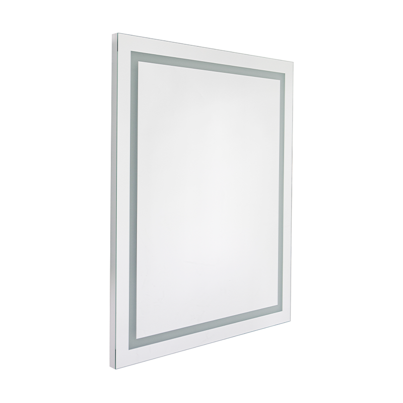 Scáthán Seomra Folctha Backlit Dimmable faoi stiúir